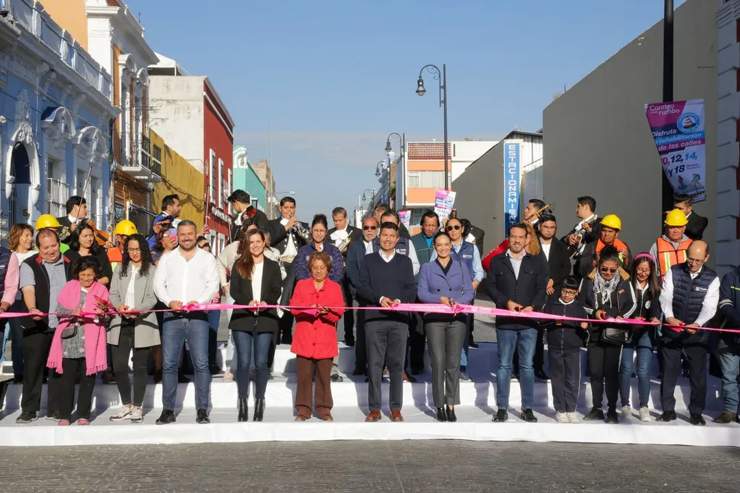 Ayuntamiento Puebla Entrega Calles Rehabilitadas