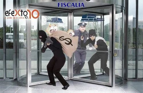Una puerta giratoria