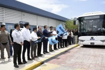 BUAP fortalece el transporte universitario con 31 nuevas unidades para CU2