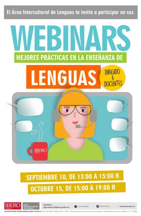 Ibero ofrecerá pláticas para docentes que tengan interés por mejorar la enseñanza de lenguas.
