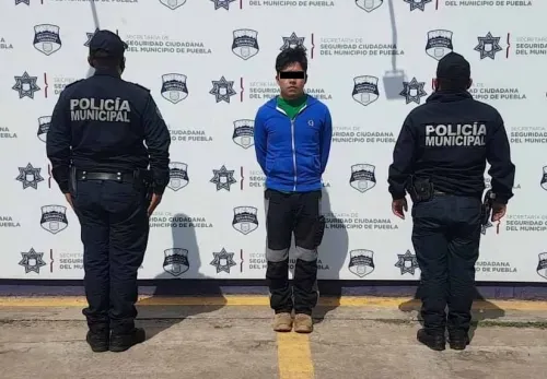 Detienen a hombre por robo en agravio de usuarios de la ruta JBS