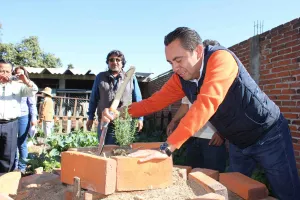 Impulsan Programa Huertas de Traspatio en Cuautlancingo