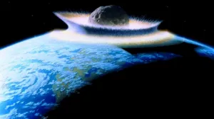 Científicos recrean choque de asteroide contra la Tierra