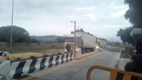Brinda Gobierno de Puebla apoyo humanitario a Caravana Migrante