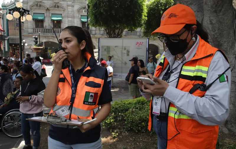 Simulacro Ayuntamiento de Puebla