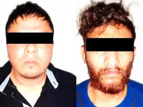 Caen dos del CJNG en Veracruz; les decomisan armamento