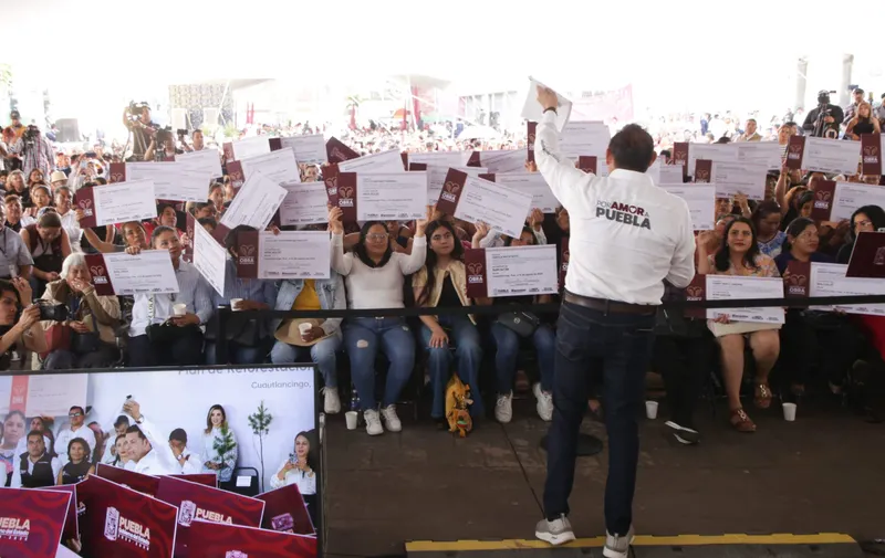 Puebla se transforma con Obra Comunitaria, justicia y bienestar: Armenta