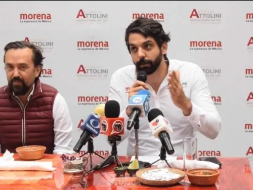Pretenden descarrilar proceso para renovar Presidencia de Morena: Attolini