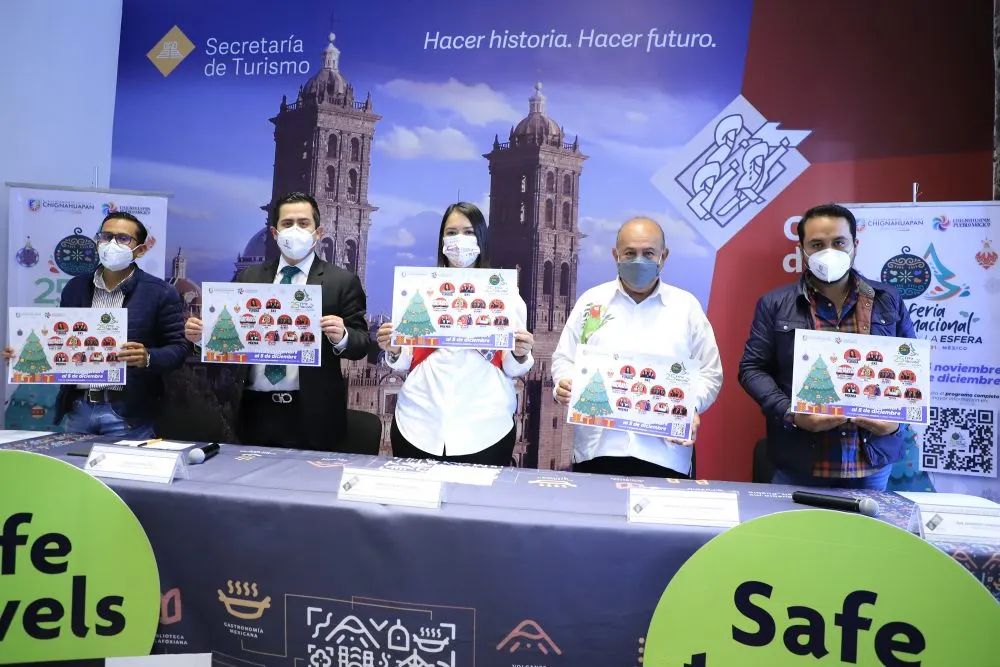 Presenta Chignahuapan la edición 25 de la Feria del Árbol y la Esfera