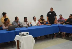 Seguridad Pública Estatal encabeza reunión con municipios
