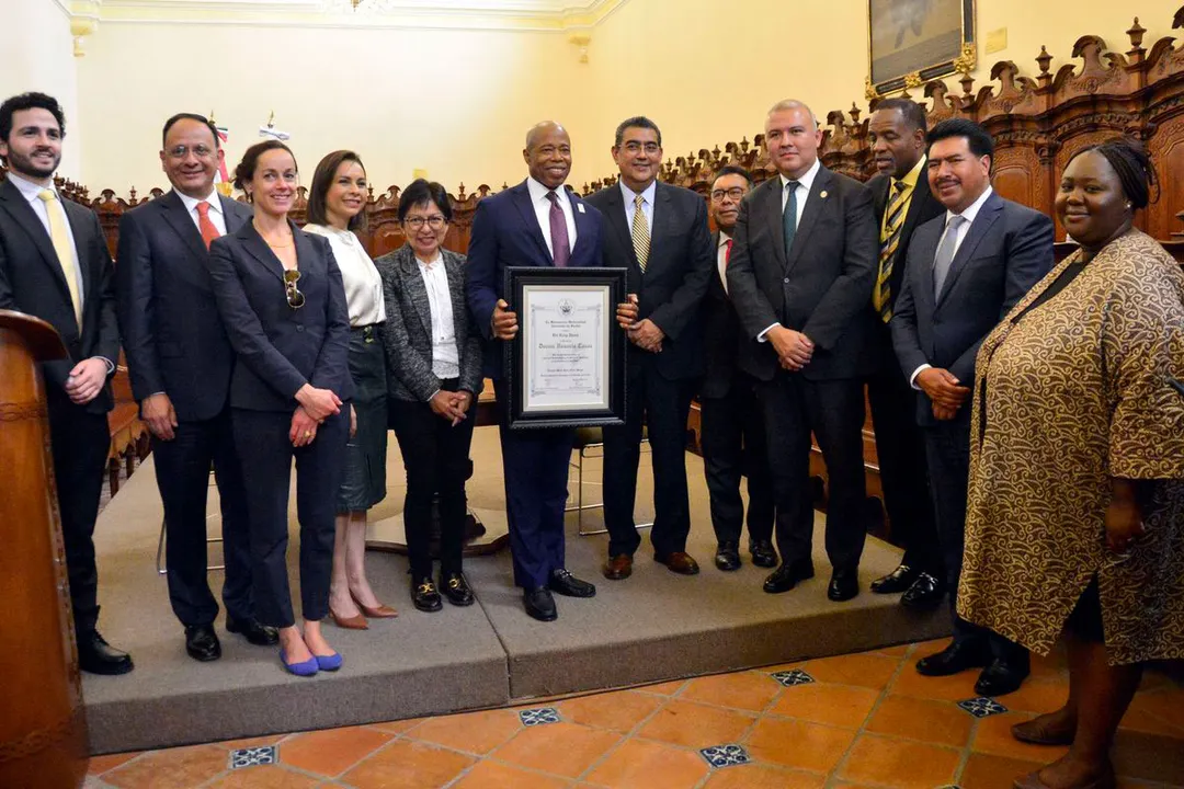 Buap Eric Adams Doctorado Honoris Causa