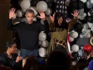 Los Obama celebran su último Halloween en la Casa Blanca