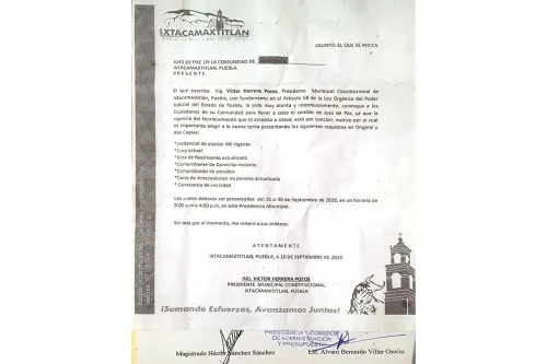 Remueven a 6 jueces de paz en Ixtacamaxtitlán para favorecer a Almaden Minerals