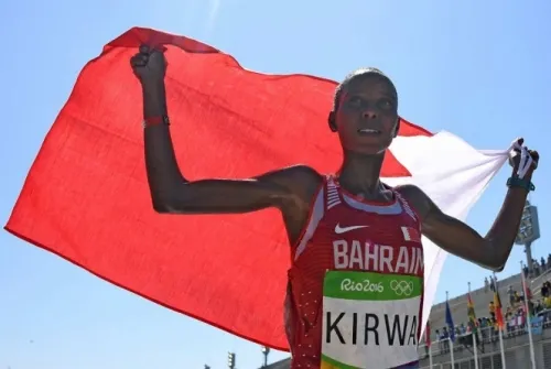 Medallista olímpica de maratón es suspendida por dopaje