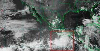 Agatha se intensificó a huracán categoría 2 en la escala Saffir-Simpson