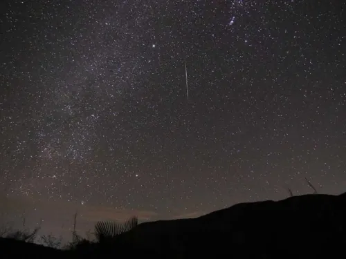 ¡Ojos al cielo! Este fin de semana habrá lluvia de estrellas