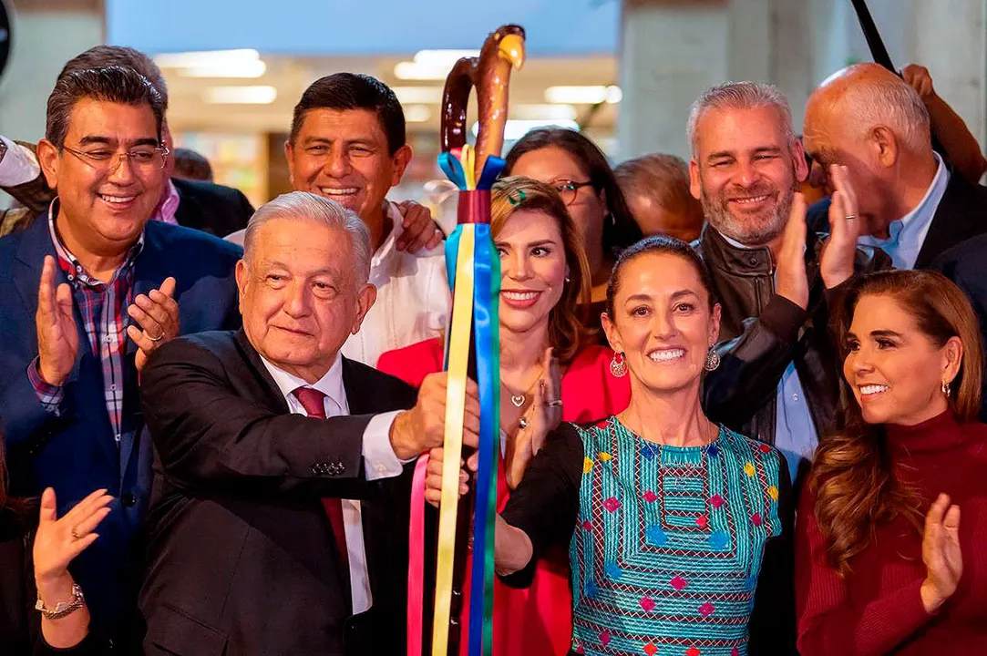 Andres Manuel Lopez Claudia Sheinbaum