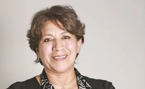 Delfina Gómez exige  a Creel saque las manos de la elección de Puebla