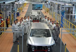 Volkswagen construye la primera carrocería de Tiguan