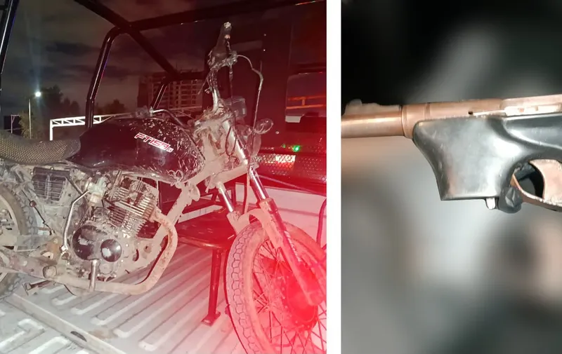 Operativo en la Mixteca deja dos detenidos por presunta portación de arma de fuego en Chietla