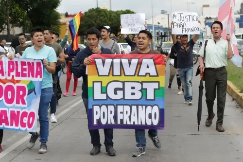 Clama justicia comunidad LGBTTTI por asesinato de Franco