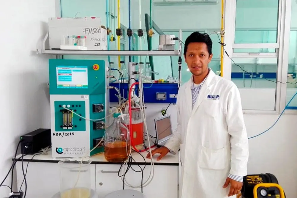 Antonino Báez Rogelio, investigador del Instituto de Ciencias de la BUAP. Foto: Especial