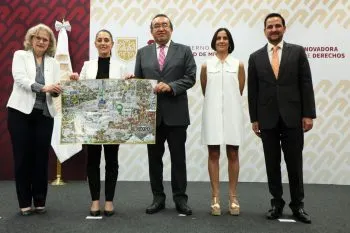 Claudia Sheinbaum y Comparmex CDMX presentan la campaña Impulsa Turismo