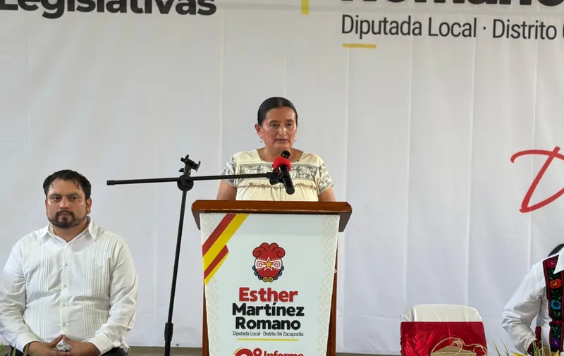 Esther Martínez presenta 52 propuestas legislativas en su segundo informe de actividades