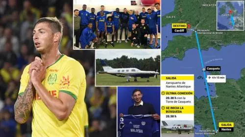 Desaparece el avión en el que viajaba Emiliano Sala
