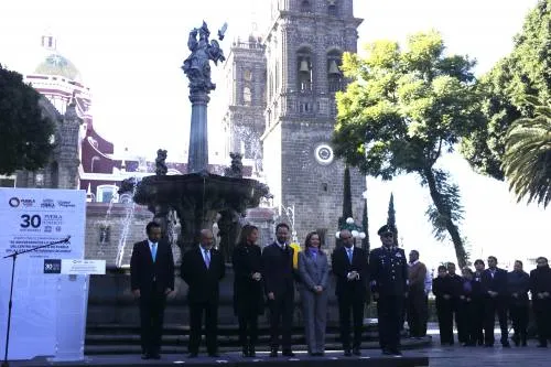 Puebla conmemora 30 años como Patrimonio Mundial