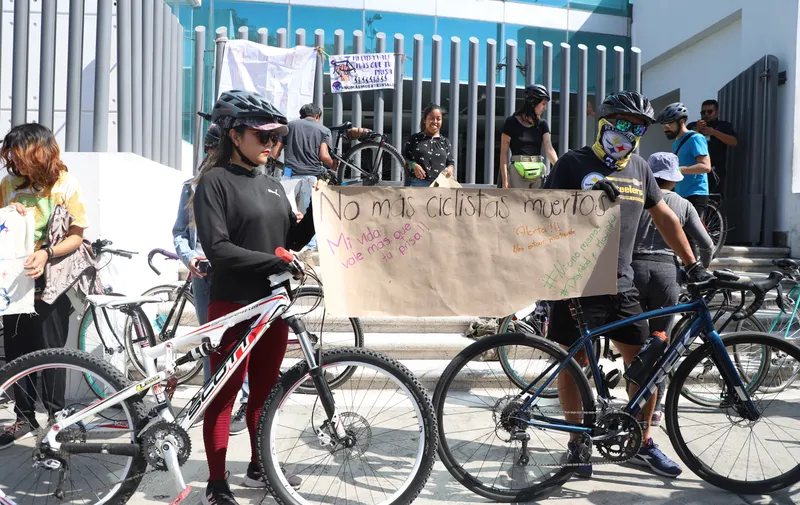 Protesta ciclista
