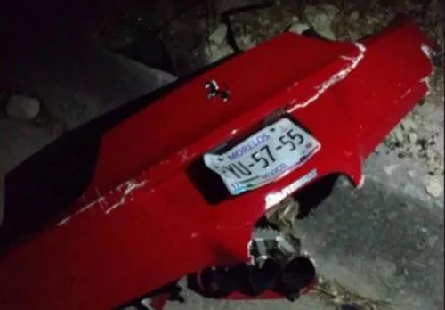 Dos colombianas se accidentan en auto de Lord Ferrari, iban a Acapulco