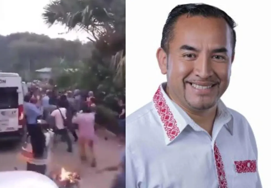 Alfonso Lino Pozos, alcalde de Hueyapan