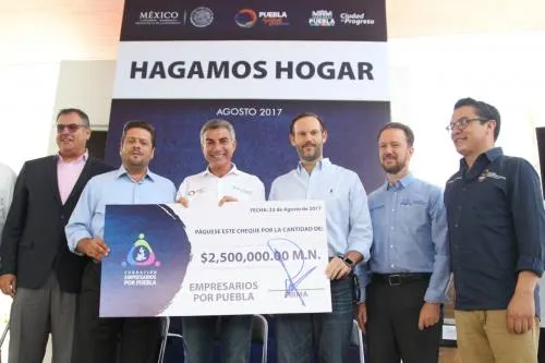 Tony Gali y SEDESOL presentan la estrategia “Hagamos Hogar”
