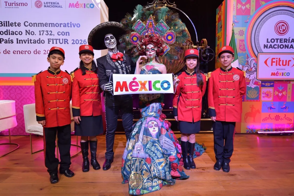 Billete de Lotería celebra la participación de México como País Invitado en la Feria Internacional de Turismo