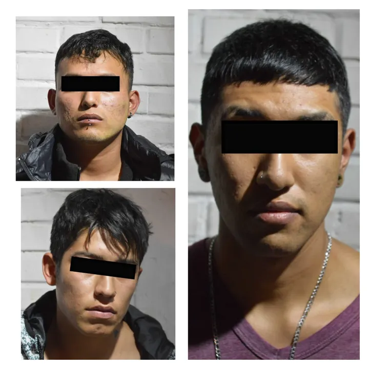 Detienen a tres presuntos responsables del robo a clientes de una cafetería en Lomas de Loreto