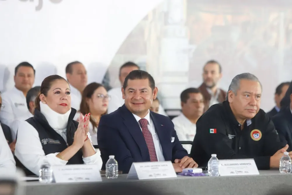 Alejandro Armenta, gobernador de Puebla