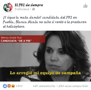 La operación trol en Puebla