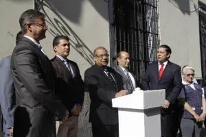 SGG encabeza simulacro en ex Palacio de Gobierno