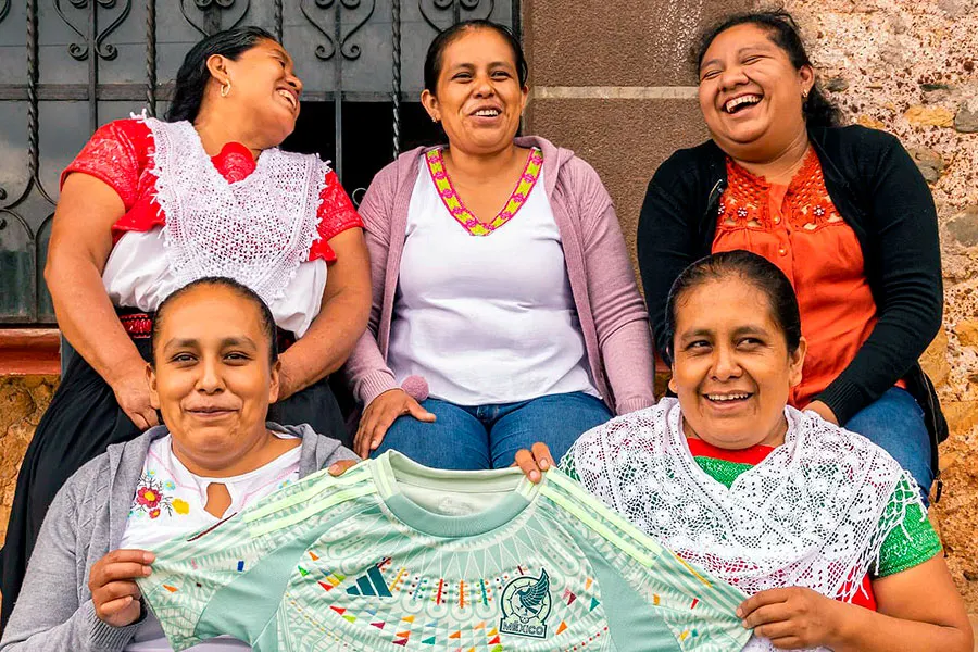 Artesanas Naupan Jersey Seleccion Mexicana