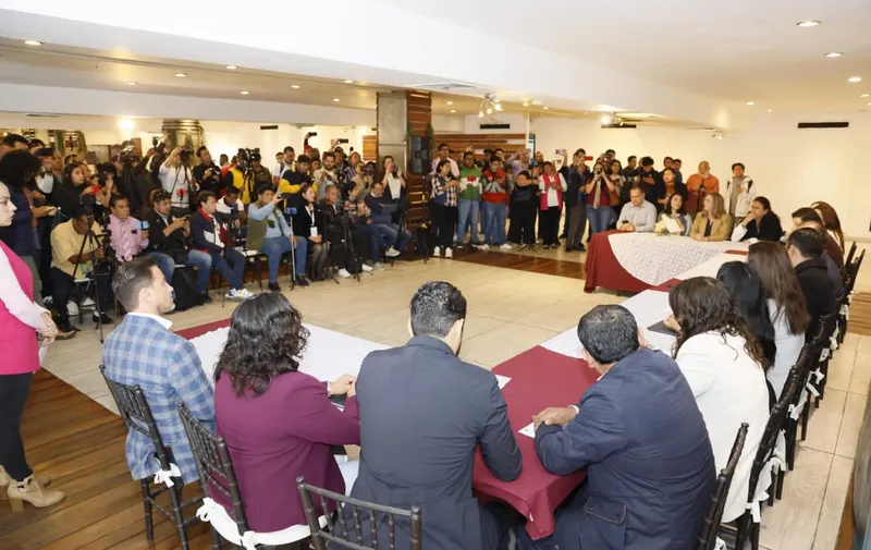 Diputados federales poblanos refrendan su total respaldo a Claudia Sheinbaum