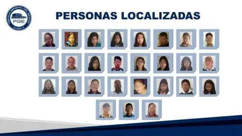 La Fiscalía General ubicó a 27 personas reportadas como no localizadas