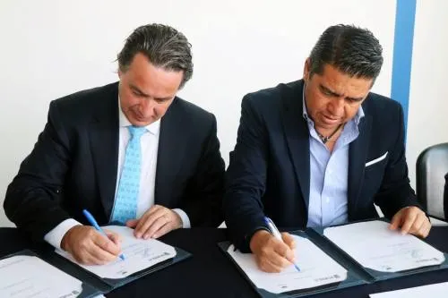 La SSP del Estado de Puebla firmó convenio de colaboración con el Colegio San Diego School