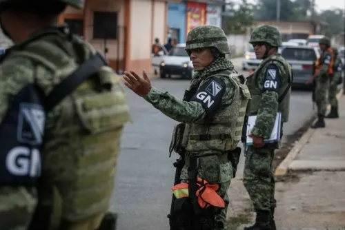 Guardia Nacional inicia operaciones en Minatitlán, Veracruz