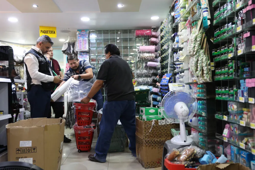 Operativo en tienda “Sos Bonita”