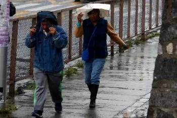 Persistirán las lluvias con descargas eléctricas, viento y granizo
