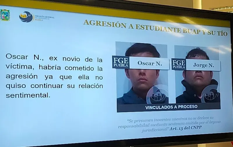 Detenidos agresores de estudiantes de la BUAP