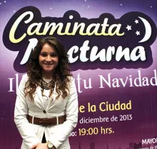 Este sábado será la Caminata Nocturna, Ilumina tu Navidad