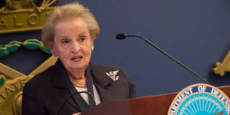 Murió Madeleine Albright, la primera secretaria de Estado mujer en la historia de Estados Unidos