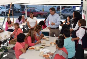 Supervisa Sedesol Puebla, comedores comunitarios de la capital poblana